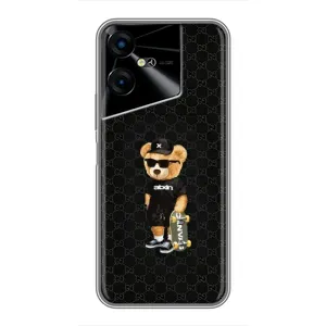 Чохли Мішка Тедді для Техно Пова нео 3 (GUCCI Teddy)