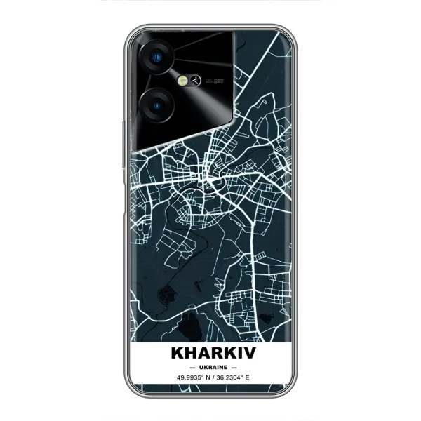 Чехол с рисунком «Харьков» для TECNO POVA Neo 3 Чехол с рисунком «Харьков» для TECNO POVA Neo 3