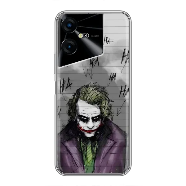 Чехол с рисунком «Joker клоун» для TECNO POVA Neo 3 Чехол с рисунком «Joker клоун» для TECNO POVA Neo 3