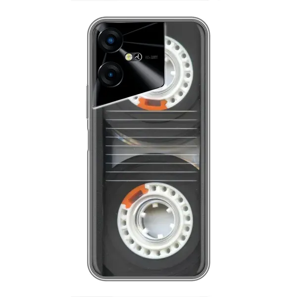 Чехол с рисунком «Кассета магнитофона» для TECNO POVA Neo 3 Чехол с рисунком «Кассета магнитофона» для TECNO POVA Neo 3