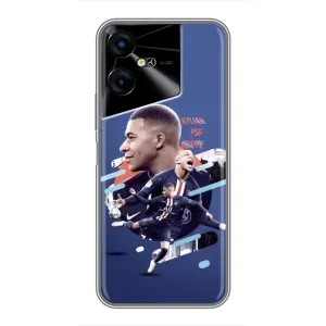 Чехол (TPU) с Футболистом на Tecno POVA Neo 3 (Килиан)