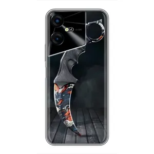 Чехол КИБЕРСПОРТ для Tecno POVA Neo 3 (Кинжал КС ГО)
