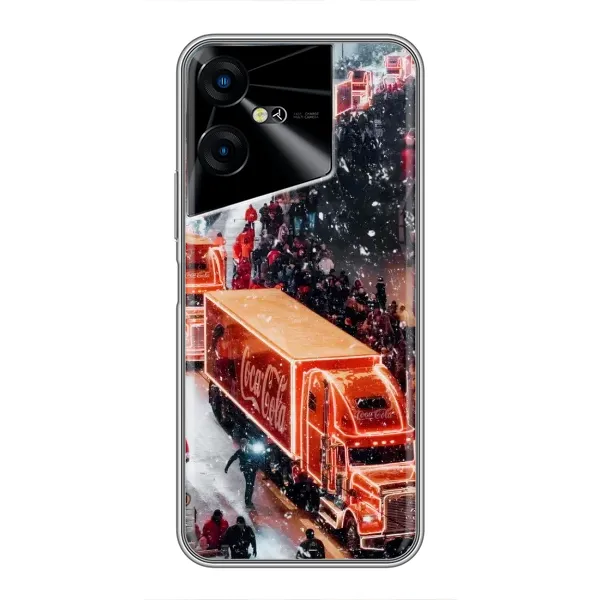 Чехол с рисунком «Кока Кола» для TECNO POVA Neo 3 Чехол с рисунком «Кока Кола» для TECNO POVA Neo 3