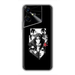 Чохли з принтом Ітачі Учіха на Tecno POVA Neo 3 (Коллаж Ітачі)