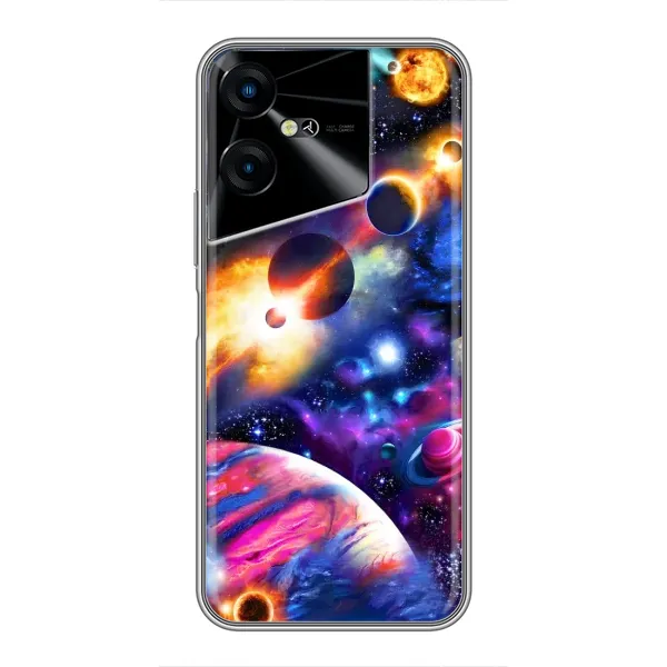 Чехол с рисунком «Космический мир» для TECNO POVA Neo 3 Чехол с рисунком «Космический мир» для TECNO POVA Neo 3