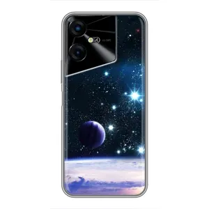 Чохол (ТПУ) з планетами на Tecno POVA Neo 3 (Космічний вид)