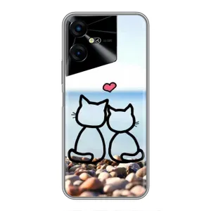 Силиконовые Чехлы Любимому человеку для Tecno POVA Neo 3 (Котейки)