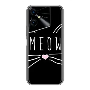 Бампер с изображением Котиков для Текно Пова Нео 3 (КОТИК MEOW)