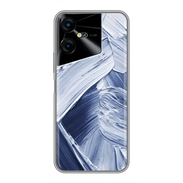 Чехол с рисунком «Краски мазки» для TECNO POVA Neo 3