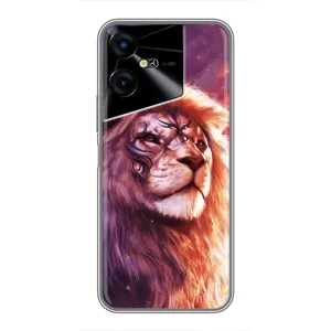 Чехол с картинкой на Tecno POVA Neo 3 (Красочный ЛЕВ)