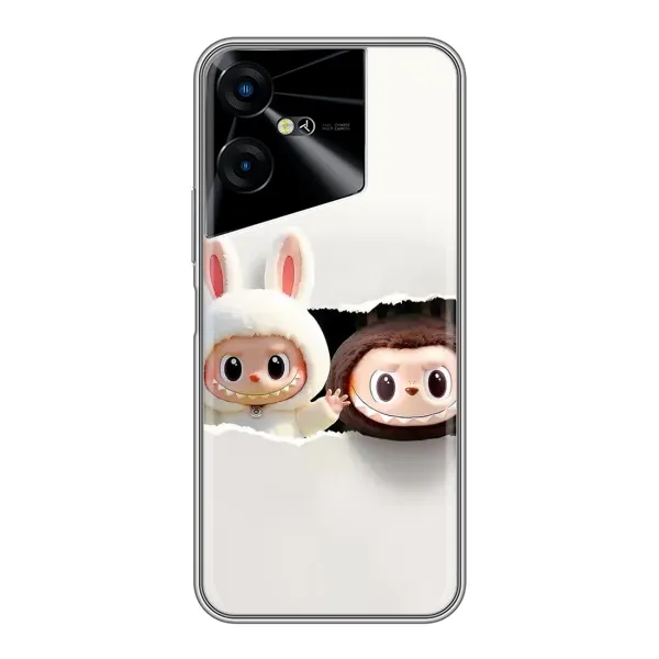 Чехол с рисунком «Фигурки Labubu» для TECNO POVA Neo 3 Чехол с рисунком «Фигурки Labubu» для TECNO POVA Neo 3