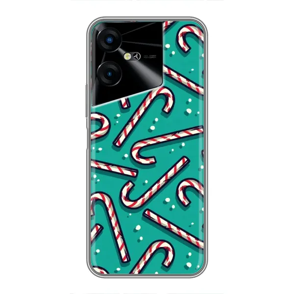 Чехол с рисунком «Леденцы» для TECNO POVA Neo 3 Чехол с рисунком «Леденцы» для TECNO POVA Neo 3