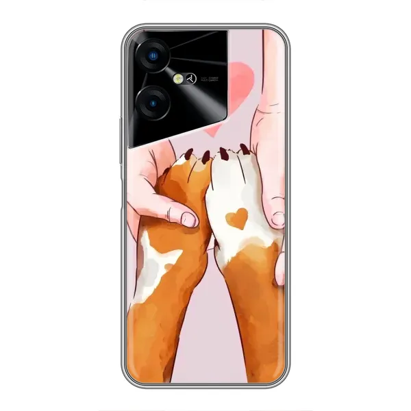 Чехол с рисунком «Любовь к собакам» для TECNO POVA Neo 3 Чехол с рисунком «Любовь к собакам» для TECNO POVA Neo 3