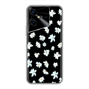 Чохол з ромашками на Tecno POVA Neo 3 (Маленькі ромашки)