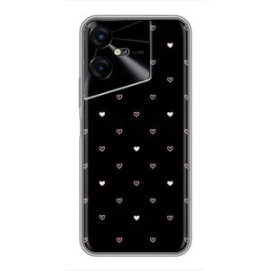Чехлы с тематикой "Маленькие Сердечки" на Tecno POVA Neo 3 (Маленькие сердечки)