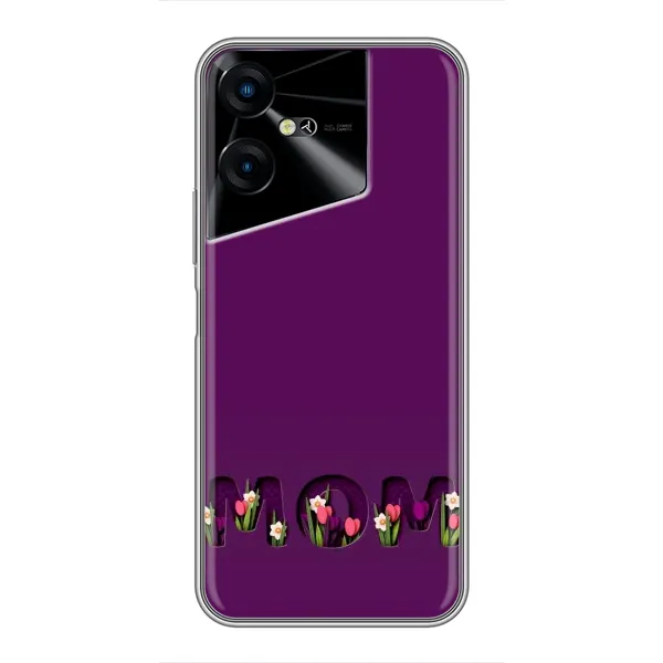 Чехол с рисунком «Мама с цветами» для TECNO POVA Neo 3 Чехол с рисунком «Мама с цветами» для TECNO POVA Neo 3