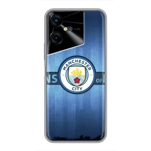 Силиконовые Чехлы принт Футбол на Tecno POVA Neo 3 (ManCity)