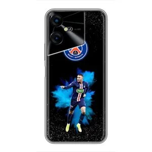 Чехол (TPU) с Футболистом на Tecno POVA Neo 3 (Мбаппе ПСЖ)