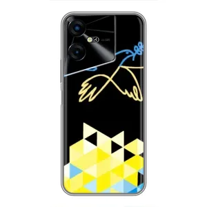Чехол на Tecno POVA Neo 3 Украинский дизайн (Мир для Украины)