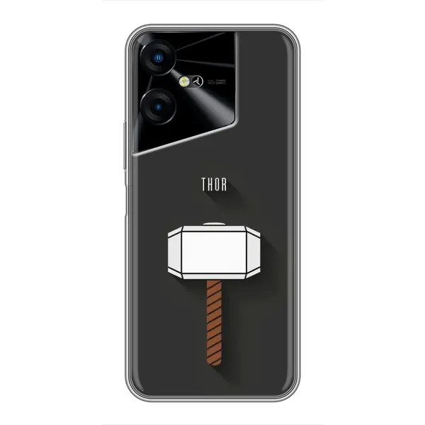 Чехол с рисунком «Молот Тора» для TECNO POVA Neo 3