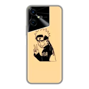 Чохли з принтом НАРУТО на Tecno POVA Neo 3 (Наруто Удзумакі)