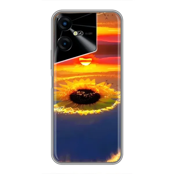 Чехол с рисунком «Небо подсолнух» для TECNO POVA Neo 3 Чехол с рисунком «Небо подсолнух» для TECNO POVA Neo 3