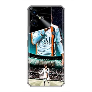 Силиконовый Чехол Tecno POVA Neo 3 (Неймар ПСЖ)