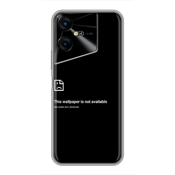 Чехол с рисунком «Ошибка» для TECNO POVA Neo 3 Чехол с рисунком «Ошибка» для TECNO POVA Neo 3