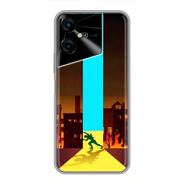 Чехол с рисунком «Освобождение» для TECNO POVA Neo 3 Чехол с рисунком «Освобождение» для TECNO POVA Neo 3