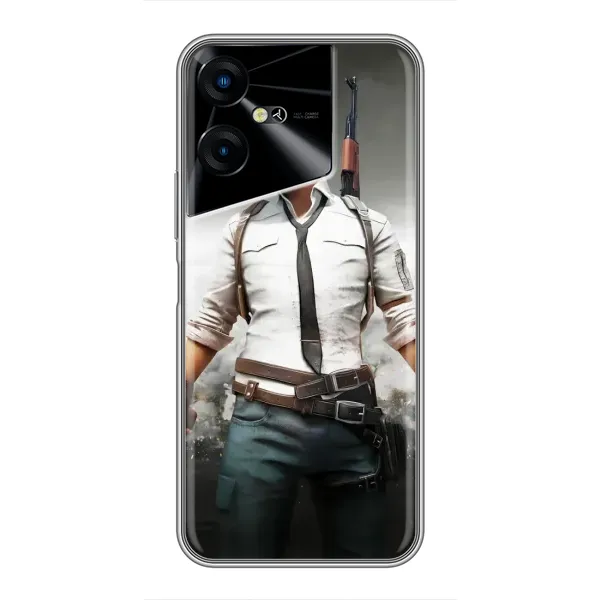 Чехол с рисунком «Пабг» для TECNO POVA Neo 3 Чехол с рисунком «Пабг» для TECNO POVA Neo 3