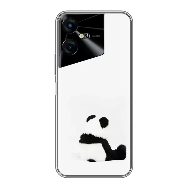 Чехол с рисунком «Панда обиделся» для TECNO POVA Neo 3 Чехол с рисунком «Панда обиделся» для TECNO POVA Neo 3
