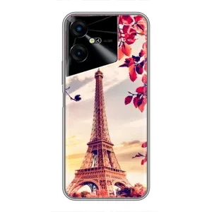 Чехол с Эйфелевой башней на Tecno POVA Neo 3 (Paris photo)