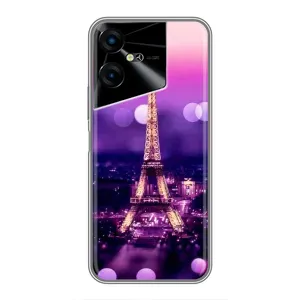 Чехол с Эйфелевой башней на Tecno POVA Neo 3 (Париж башня)