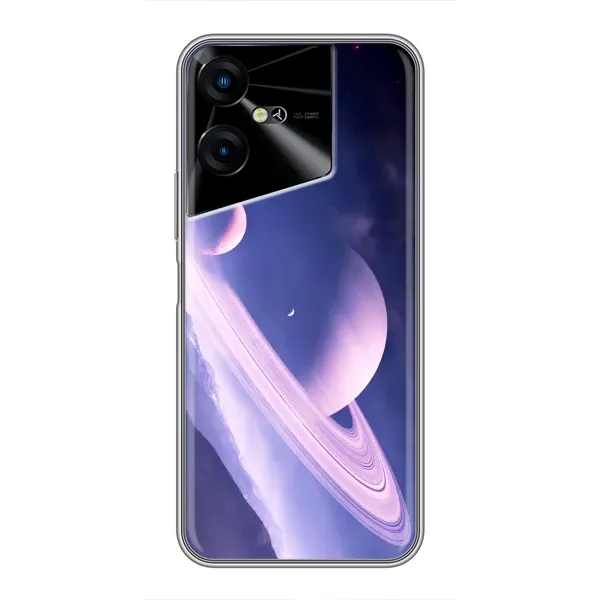 Чехол с рисунком «Планета в космосе» для TECNO POVA Neo 3 Чехол с рисунком «Планета в космосе» для TECNO POVA Neo 3