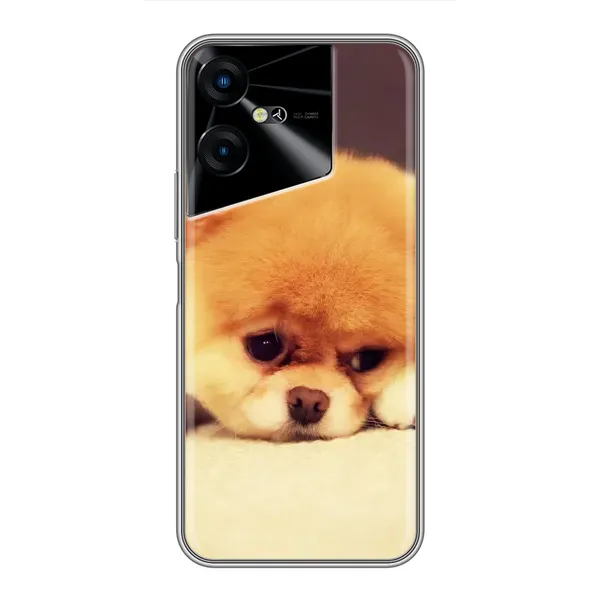 Чехол с рисунком «Померанский шпиц» для TECNO POVA Neo 3 Чехол с рисунком «Померанский шпиц» для TECNO POVA Neo 3