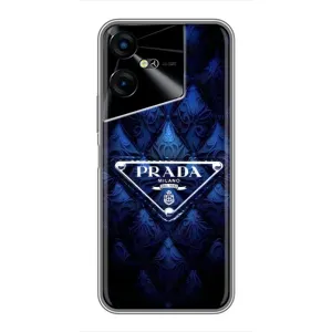 Чохол (Dior, Prada, YSL, Chanel) для Tecno POVA Neo 3 (Прада)