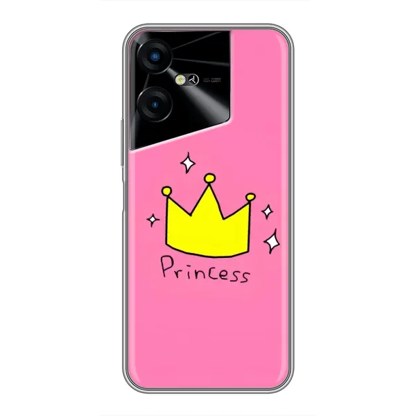 Чехол с рисунком «Princess» для TECNO POVA Neo 3 Чехол с рисунком «Princess» для TECNO POVA Neo 3