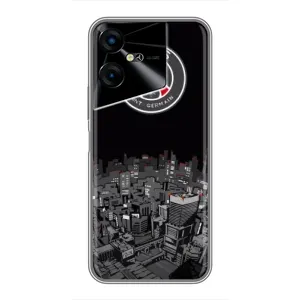 Силиконовые Чехлы принт Футбол на Tecno POVA Neo 3 (PSG)