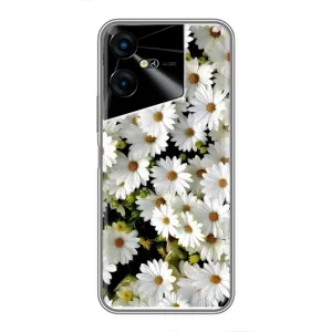 Чохол з ромашками на Tecno POVA Neo 3 (Рамка в ромашках)