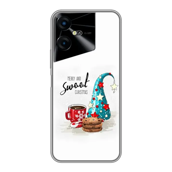 Чехол с рисунком «Рождество» для TECNO POVA Neo 3