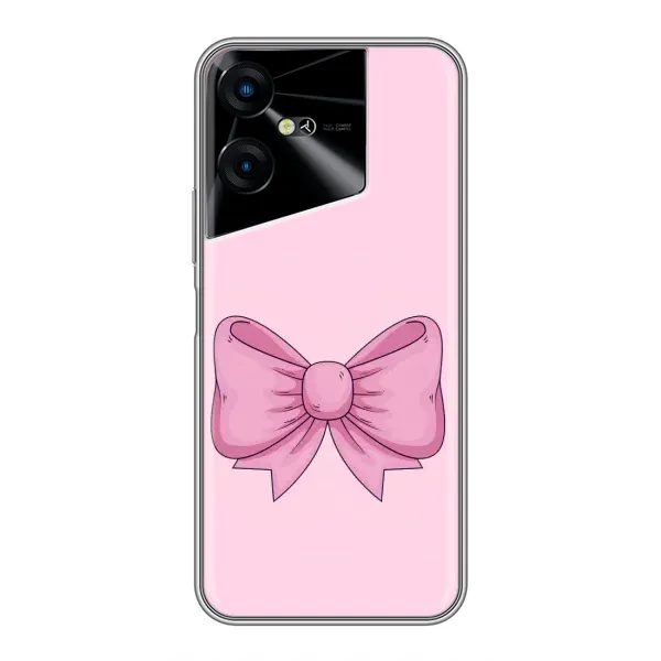 Чехол с рисунком «Розовый бантик» для TECNO POVA Neo 3 Чехол с рисунком «Розовый бантик» для TECNO POVA Neo 3