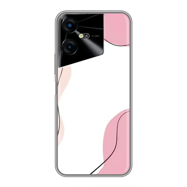 Чехол с рисунком «Розовый фон» для TECNO POVA Neo 3 Чехол с рисунком «Розовый фон» для TECNO POVA Neo 3