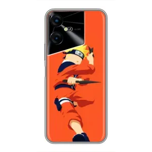 Чохли з принтом НАРУТО на Tecno POVA Neo 3 (Силует Наруто)