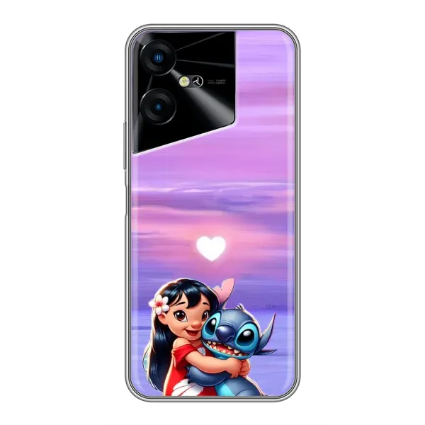 Чехол с рисунком «Стич и Лило» для TECNO POVA Neo 3 Чехол с рисунком «Стич и Лило» для TECNO POVA Neo 3