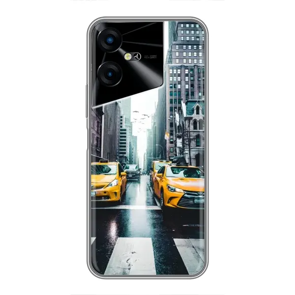 Чехол с рисунком «Такси» для TECNO POVA Neo 3 Чехол с рисунком «Такси» для TECNO POVA Neo 3