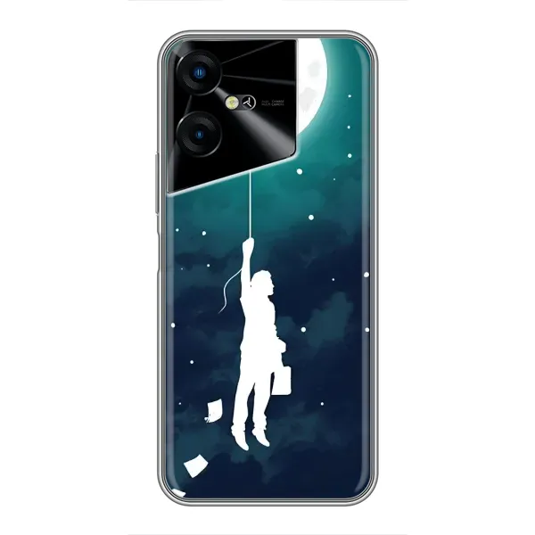 Чехол с рисунком «To The moon» для TECNO POVA Neo 3 Чехол с рисунком «To The moon» для TECNO POVA Neo 3