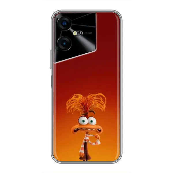 Чехол с рисунком «Тревожность» для TECNO POVA Neo 3 Чехол с рисунком «Тревожность» для TECNO POVA Neo 3