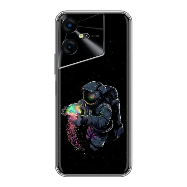 Чехол с рисунком «В руках земля» для TECNO POVA Neo 3 Чехол с рисунком «В руках земля» для TECNO POVA Neo 3