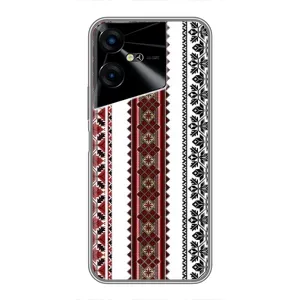 Силиконовый Чехол на Tecno POVA Neo 3 с картинкой Вышиванки (Вышиваночки)