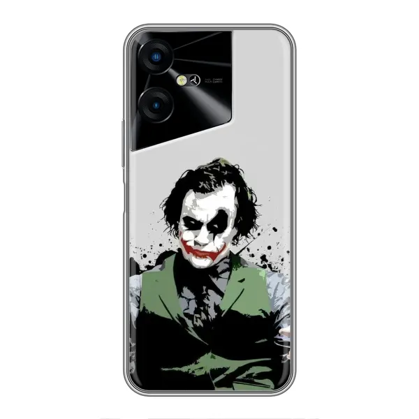 Чехол с рисунком «Взгляд Джокера» для TECNO POVA Neo 3 Чехол с рисунком «Взгляд Джокера» для TECNO POVA Neo 3